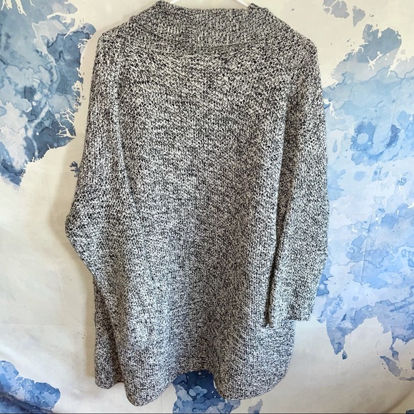 Knitwear by F&F Charcoal Open Front Cardigan Sweater - Picture 2 of 3